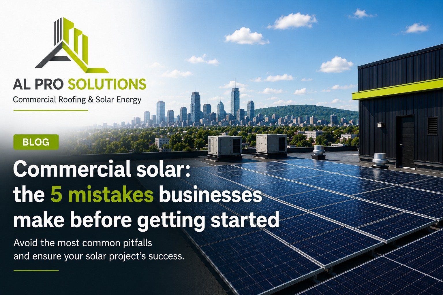 Commercial solar in Quebec: 5 mistakes SMEs make before getting started